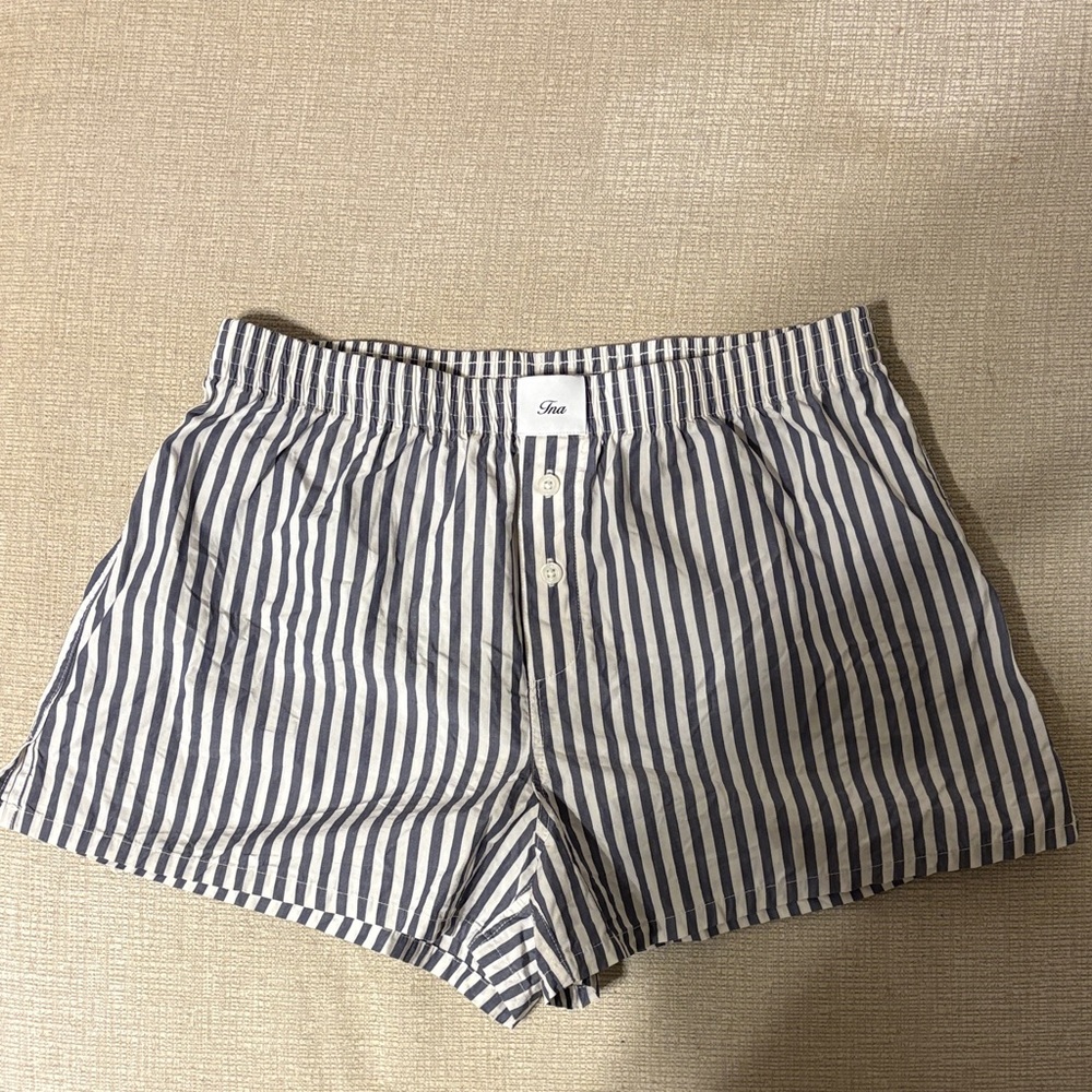 Aritzia Tna Dally Poplin Boxer Short